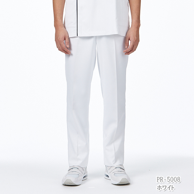 PR5008 オンワード ナースウェア パンツ 男性用 制菌加工 静電気帯電防止 ストレッチ 透け防止 吸水 速乾 形態安定 ONWARD ラフィーリア Raffiria 医療用 看護師 メンズ 男子 ズボン スラックス ナースパンツ