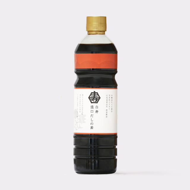 万能調味料【白寿濃口だしの素】880ml入り