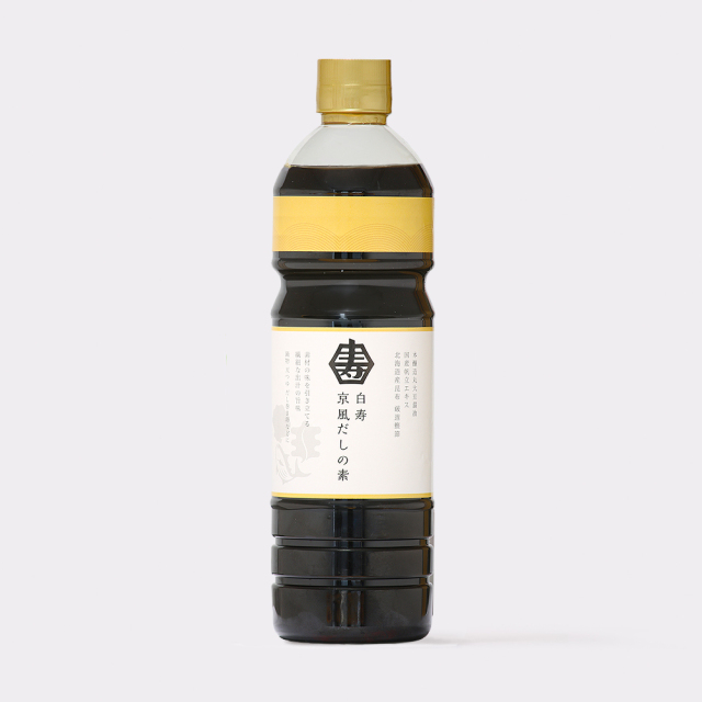 万能調味料【白寿京風だしの素】880ml入り