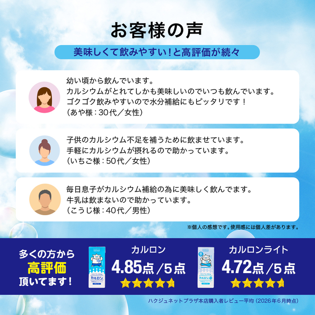 カルロンライト 200ml×24本｜低カロリー・高カルシウム飲料｜栄養機能
