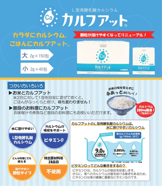 白寿 カルフアット カルファット