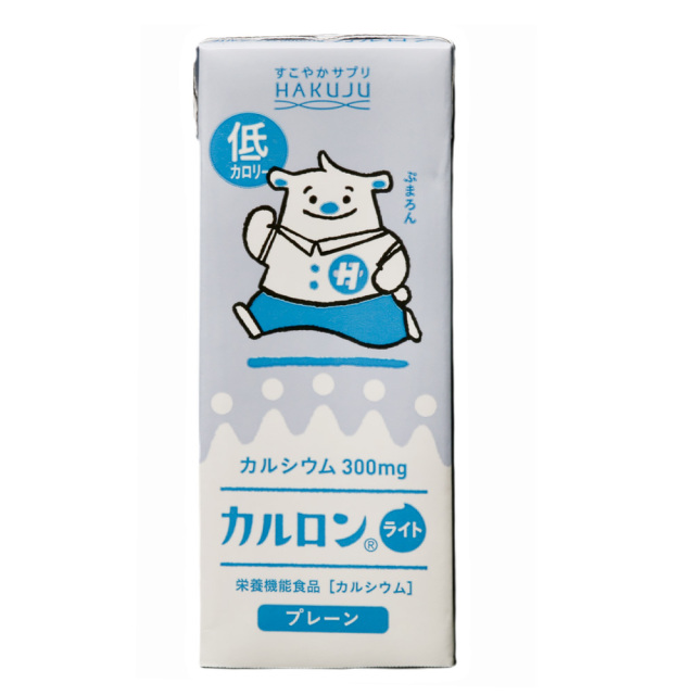 カルシウム飲料【カルロンライト】200ｍｌ×24本入り 低カロリー・高カルシウム飲料