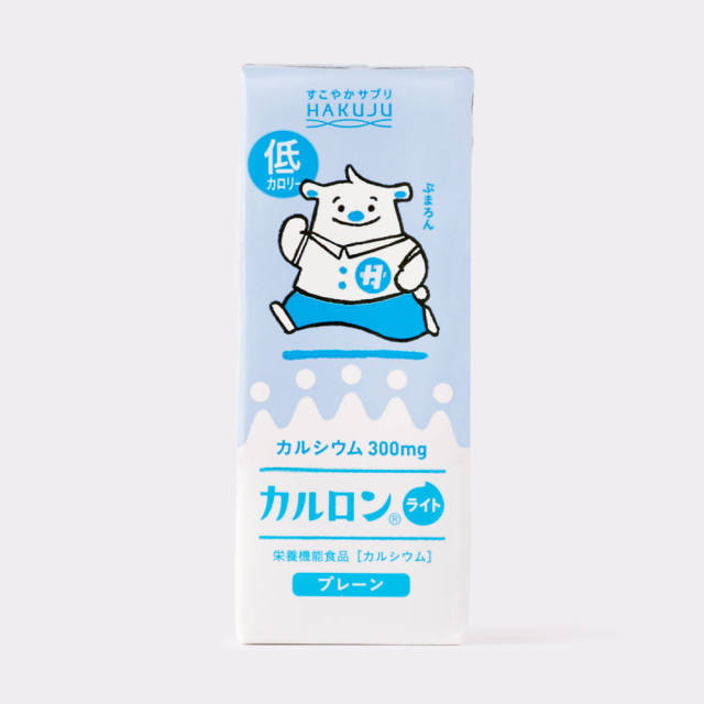 カルシウム飲料【カルロンライト】200ｍｌ×24本入り 低カロリー・高カルシウム飲料