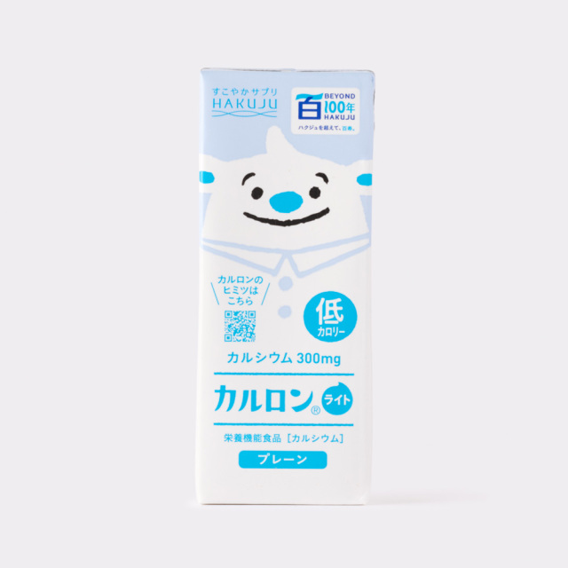 【100周年記念パッケージ】カルシウム飲料【カルロンライト】200ｍｌ×24本入り 低カロリー・高カルシウム飲料