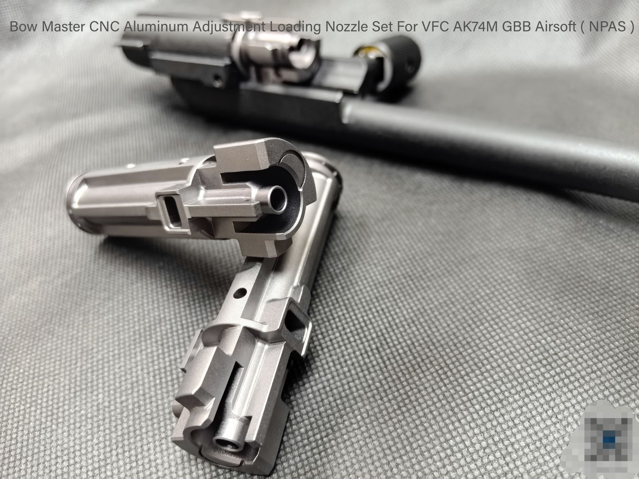 Bowmaster VFC AV74M(AK74M) 用 アルミCNC NPASローディングノズルセット