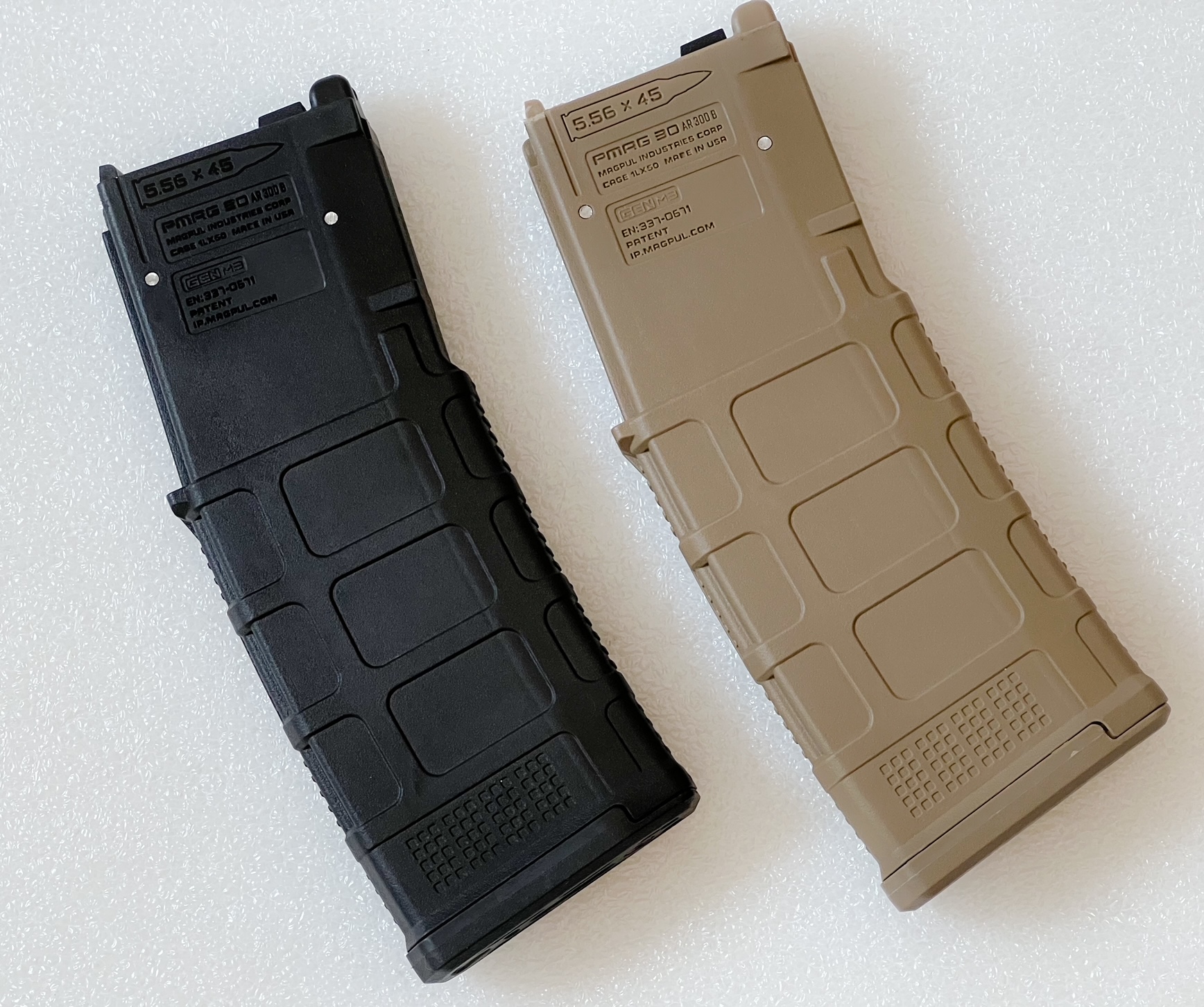 Toxicant 新型バルブ搭載ver 東京マルイ MWSシリーズ用 Co2 マガジン（PMAG gen3 30RDタイプ）  BK/FDE