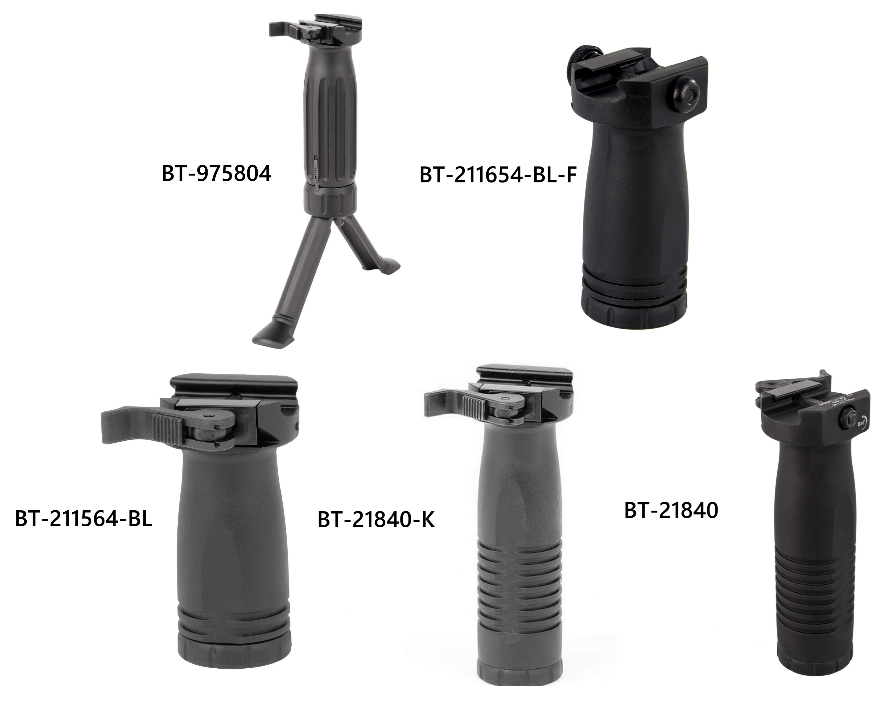 【予約】実物 B&T フォアグリップ各種(Unigrip/バイポッドグリップ)