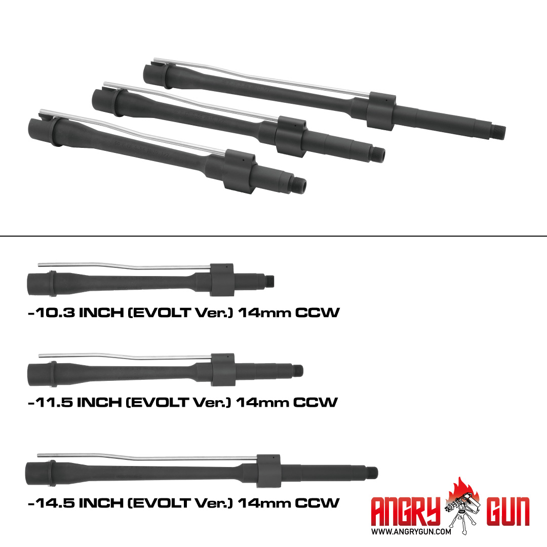 【新製品予約】ANGRYGUN マルイEVOLT対応 Daniel Defense GOV URGIタイプアウターバレル