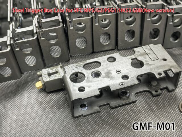 BOW MASTER VFC MP5/G3/PSG-1/HK53用 CNCスティールトリガーボックス(New version)
