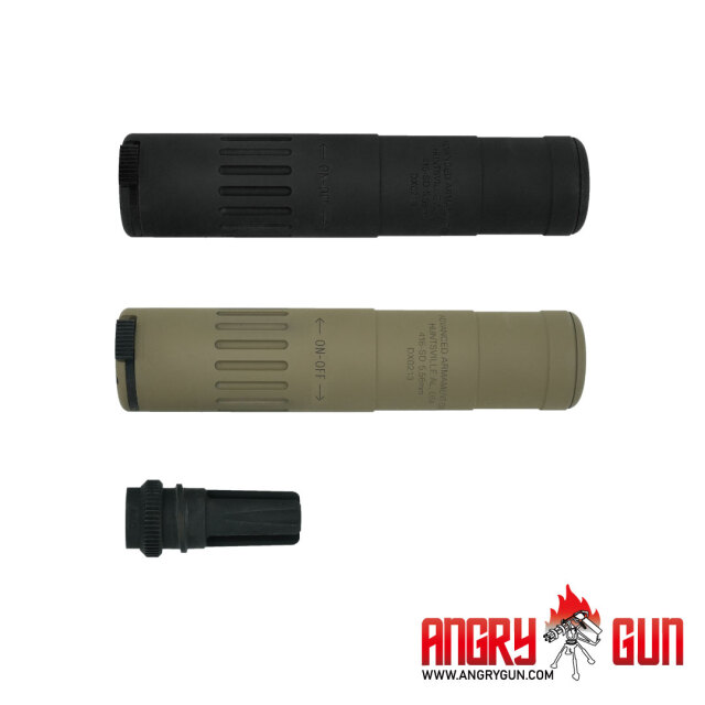 Angrygun AACタイプ M4-2000(現行DEVGRU採用型) サプレッサー(ダミー/トレーサー)