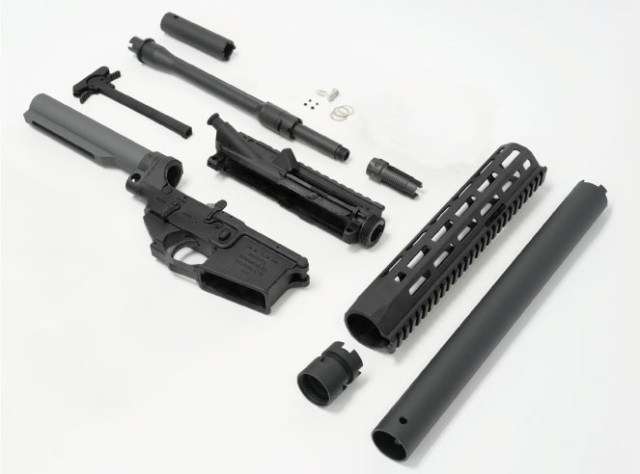 【新製品予約】Angrygun マルイMWS用 KAC KS-3 コンバージョンキット BK