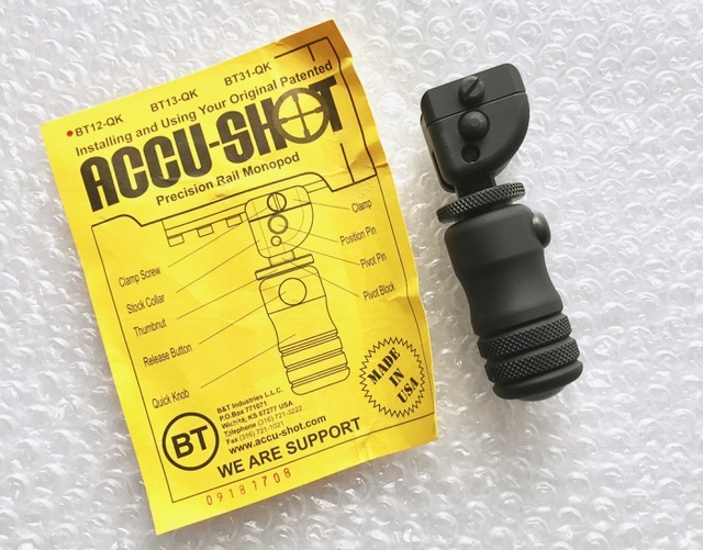 Monopod arrière de crosse Atlas Accu-shot BT12-QK - Bipieds (13403991 Monopod arrière de crosse Atlas Accu-shot BT12-QK - Bipieds (13403991