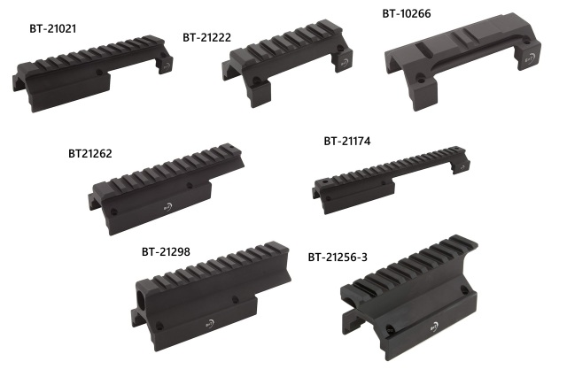 【予約】実物B&T MP5 /G3 NARマウントレール各種
