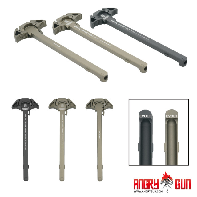【新製品予約】ANGRYGUN マルイEVOLT対応 Geissele ACH/SCHタイプチャージングハンドル