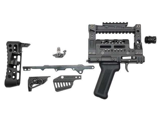 【再販予約】ITP Groza12コンバージョンキット/マルイSAIGA SBS用 (Black)