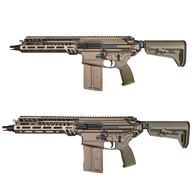 【新製品予約】PROW SIG XM7 (SPEAR) GBB 10inch スチールボルトキャリア付属 CNC DX Ver.