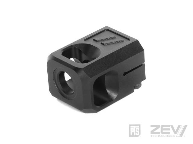 PTS ZEV V2 PRO Glockコンペンセイター (14mm逆ネジアウター対応)