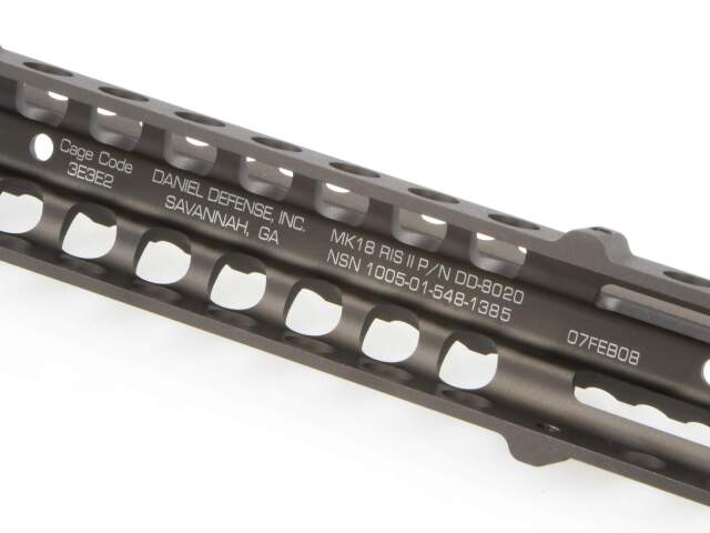 VFC RIS2/RIS2 FSP/MK18 レイルハンドガード (DanielDefense