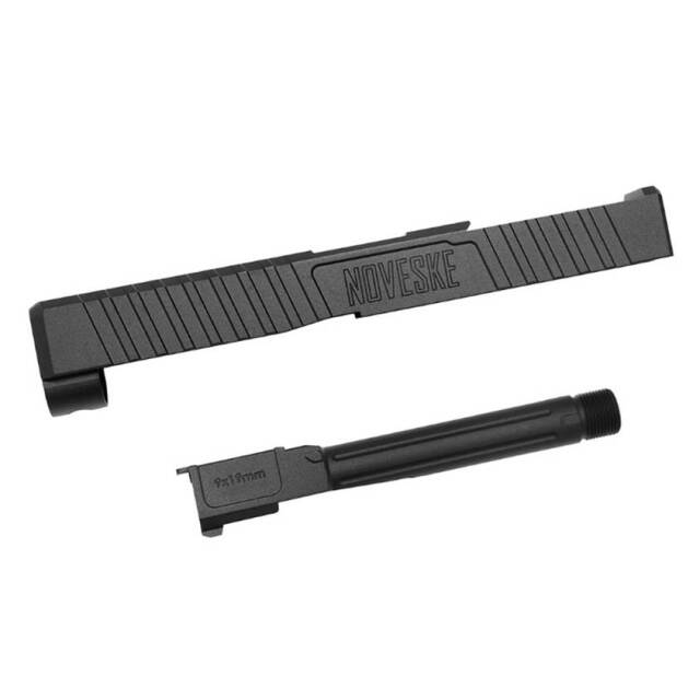 Detonator マルイ G17 Gen5 MOS 用 Glock17 Gen.5 MOSスライドセット -BK