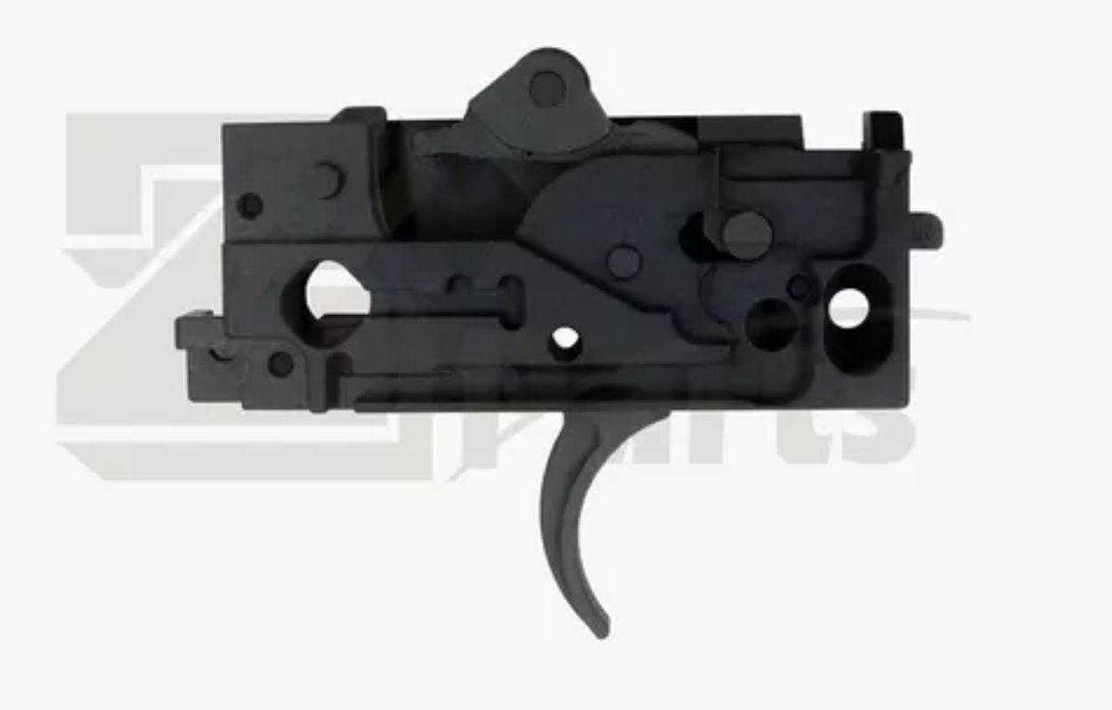 【特価】Zparts マルイMWS対応 スティール/アルミCNCトリガーボックスアッセンブリー
