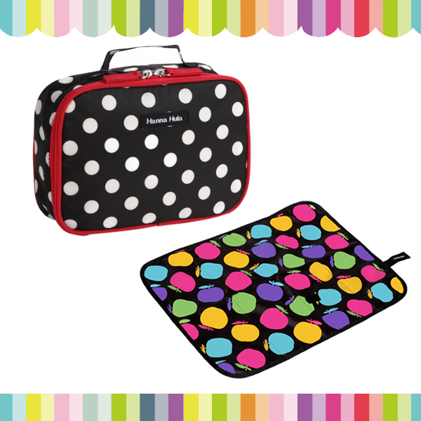 【送料無料】Hanna Hula（ハンナフラ）　私のお気に入りセット おむつポーチ&おむつ替えシート