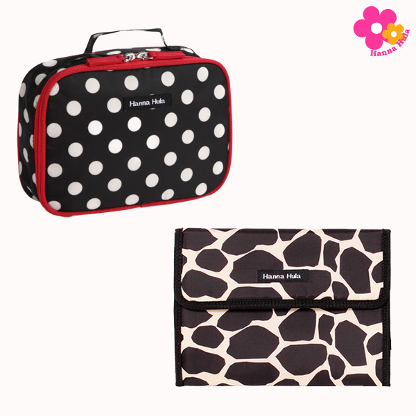 【送料無料】Hanna Hula（ハンナフラ）　私のお気に入りセット おむつポーチ&ジャバラケース
