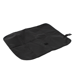 おむつ替えシート　ブラック（無地）【5点までネコポス配送利用OK】