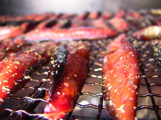 姫かつおのスモーク