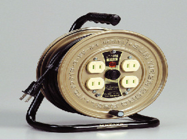 ハタヤ　HATAYA　JT-101　　１０ｍコードリール　電源コード（JT101）