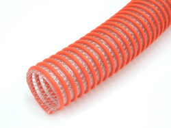 ラインエース 25mm サクションホース カナラインA相当 軽量PVC 耐圧補強 カット販売 水中ポンプ・配管・排水用