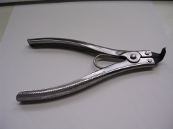 スーパーツール　スナップリングプライヤ　穴用　直爪　CH4A　曲爪　CH4B