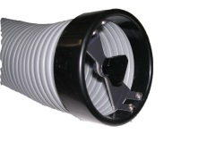 スポットクーラー吹き出し口ホース用　風量調整シャッター　タイロンシャッター　１７５ｍｍ（１７５φ用）　【送料無料】