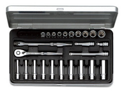 ＫＴＣ　6.3sp ソケットレンチセット　２５点　ＴＢ２Ｘ２０