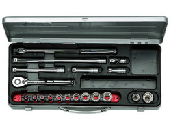 ＫＴＣ　9.5sp ソケットレンチセット　２０点　ＴＢ３１２Ｘ