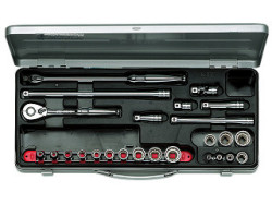 ＫＴＣ　9.5sp ソケットレンチセット　２６点　ＴＢ３１７Ｘ