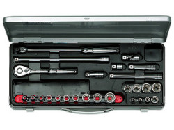 ＫＴＣ　9.5sp ソケットレンチセット　２７点　ＴＢ３１８