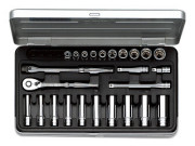 ＫＴＣ　6.3sp ソケットレンチセット　２５点　ＴＢ２Ｘ２０