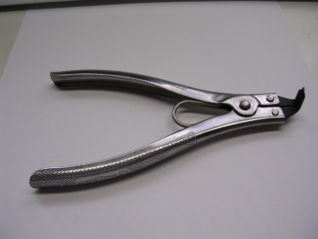 スーパーツール　スナップリングプライヤ　穴用　直爪　CH4A　曲爪　CH4B