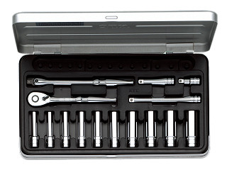 ＫＴＣ　6.3sp ソケットレンチセット　１５点　ＴＢ２Ｌ１０