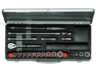 ＫＴＣ　9.5sp ソケットレンチセット　２２点　ＴＢ３１４