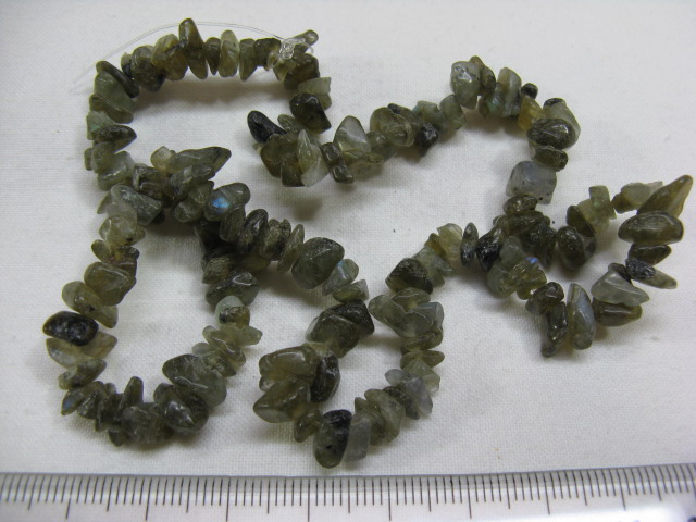 天然石　さざれ　約40センチ　ラブラドライト