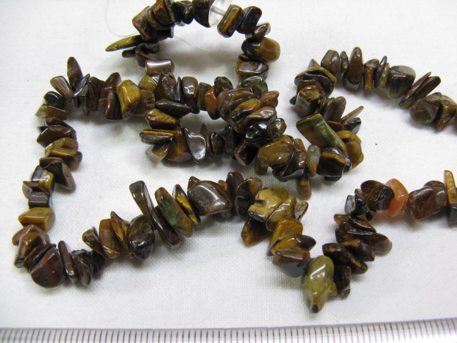 天然石　さざれ　約40センチ　タイガーアイ