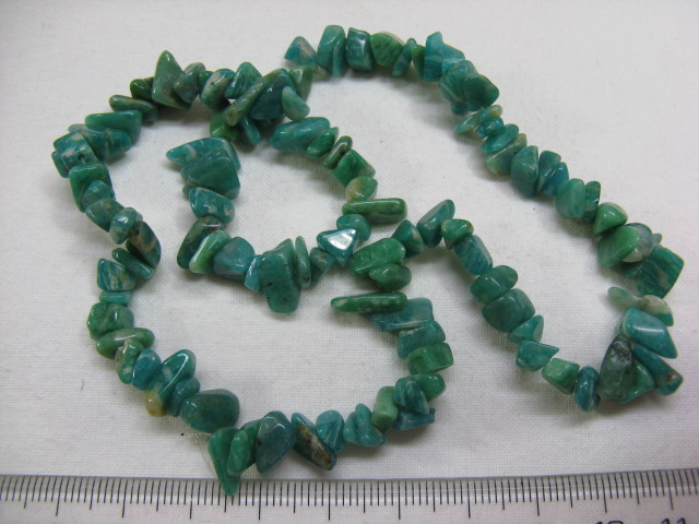 天然石　さざれ　約40センチ　アマゾナイト