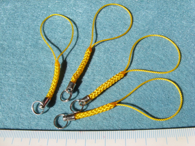 根付ひも　黄色