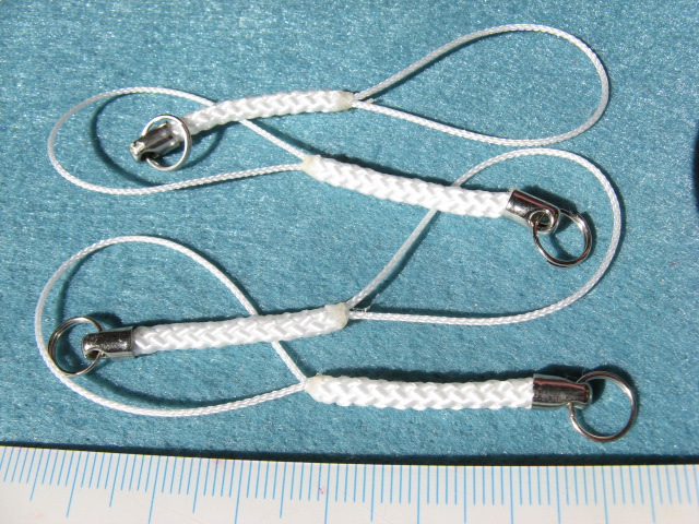 根付ひも　白色