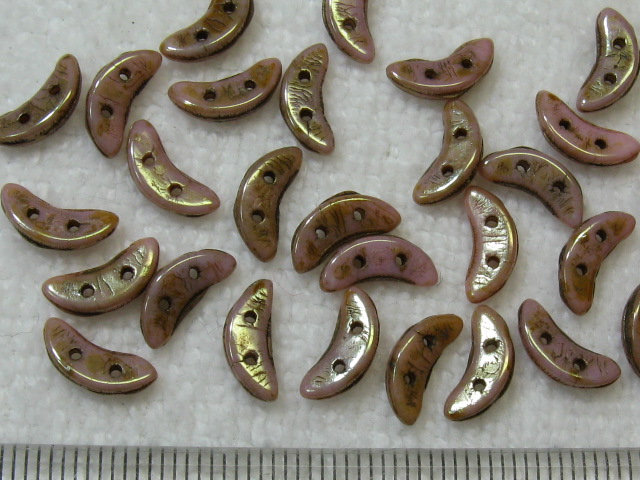 クレセント2H　３×１０ミリ　オペークローズゴールドトパーズ