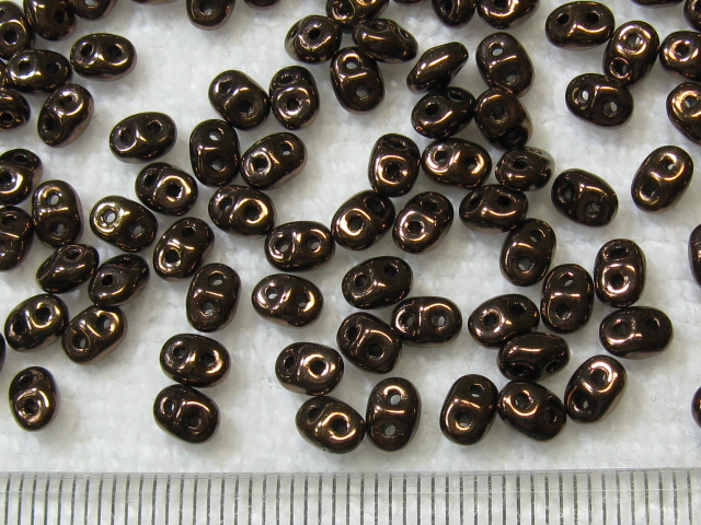 スーパーデュオ2H　2.5×5ミリ　ジェットブロンズ