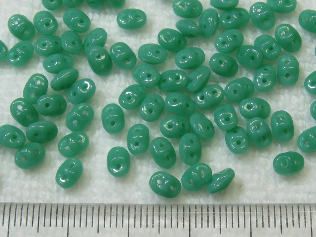 スーパーデュオ2H　2.5×5ミリ　オペークターコイズ