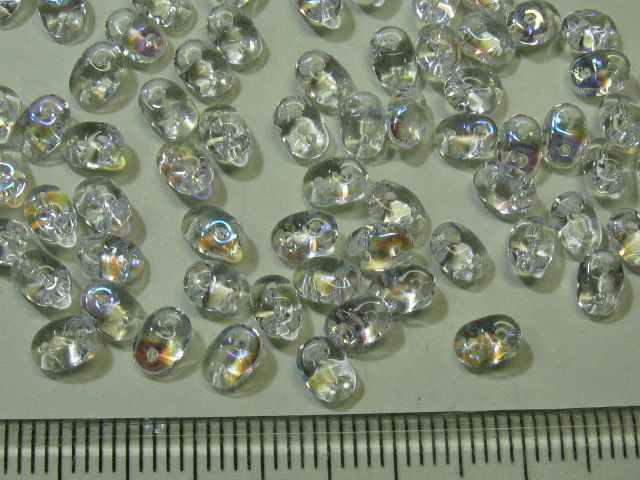 スーパーデュオ2H　2.5×5ミリ　クリスタルAB