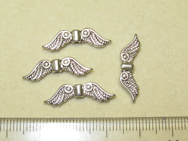 エンゼルウイング　２１×６mm　Ａシルバー